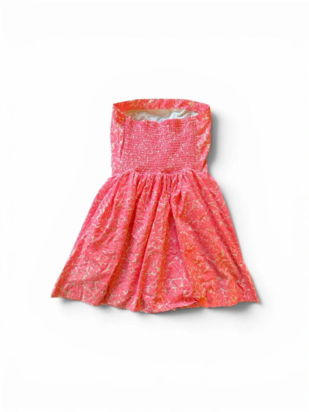 Lilly Pulitzer Strapless Pink Floral Cocktail Dress - Picture 2 of 4